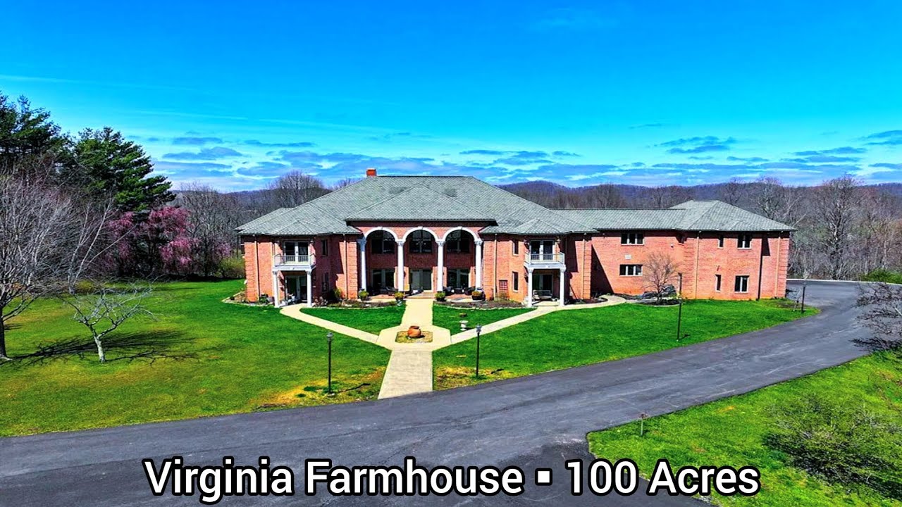 Virginia Farmhouses For Sale | 100 Acres Land For Sale | Annual tax amount: $12,642
