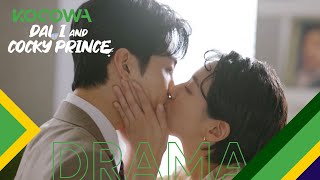 Flagra! Gyu Young e Min Jae são pegos se beijando no trabalho [Dali and Cocky Prince Ep 12]