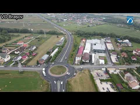 Finalizare lucrări așternere covor asfaltic pe Varianta de Ocolire Brașov - 19.08.2021