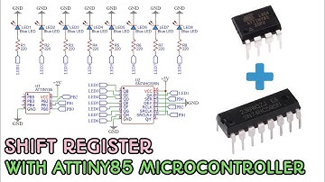 How to Use Shift Register with Attiny85 Microcontroller