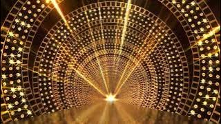 Luxury Gold stage 4k 2022 | Elegant Gold Stage loop | Gold Sparkel Stage