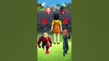Squid Game Red Light Green Light Hulk head matching squid Game season 2 Netflix Trailer #viral
