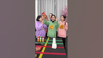 Paper Toilet Roll Challenge #funny #family #games #challenge #viralvideo