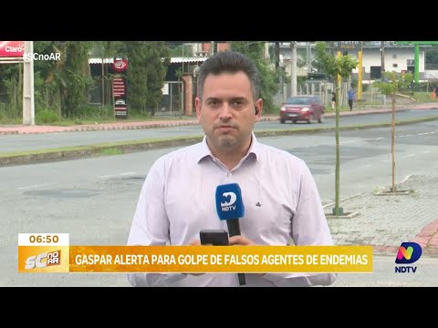 Falsos agentes de endemias podem estar passando golpes em meio à situação da dengue em Gaspar