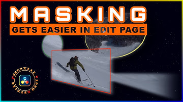 Masking with Ease in Edit Page - A Must Have Tool for DaVinci Resolve