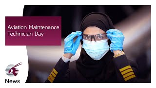 Engineering aspirations on Aviation Maintenance Technician Day | Qatar Airways