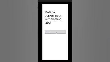 How to create material design input with floating label animation in figma #uiux #figma #adobexd