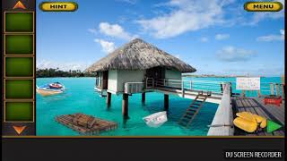 Beautiful island resort escape game full hints screenshot 3