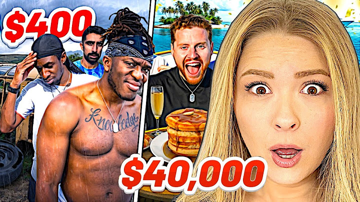 SIDEMEN $40,000 vs $400 HOLIDAY (EUROPE EDITION 2) Reaction
