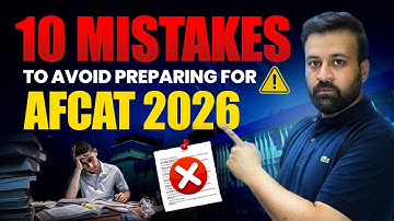 Top 10 Mistakes in AFCAT Preparation| Must Watch Before You Start