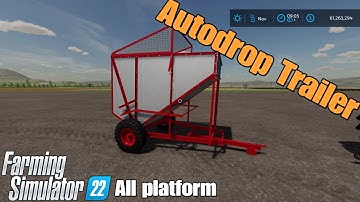 Autodrop Trailer   FS22 mod for all platforms