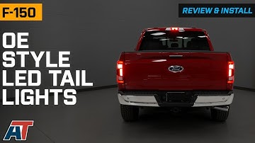 2021-2023 F-150 OE Style LED Tail Lights Review & Install