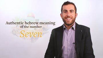 The meaning of the number seven in the Bible. Biblical Hebrew insight by Professor Lipnick