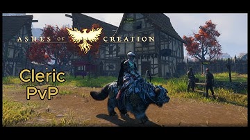 Cleric PvP - Big Scale & 8v8 battles - Ashes of Creation Alpha 2