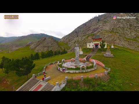 Архангай аймаг/Arkhangai province of Mongolia 6k LOG Drone part 1