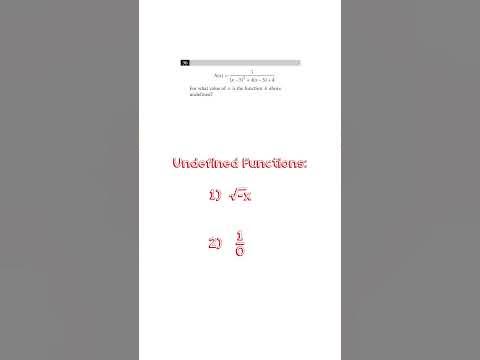 SAT MATH: How to solve undefined functions - YouTube