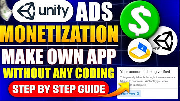 How to use Unity Ads for App Monetization | Make Apps without coding and Monetize with Unity Ads