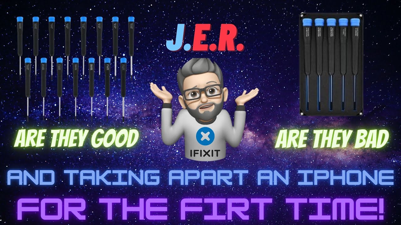 A look At The iFixit Marlin iPhone Screwdriver Set Plus First Time Opening an iPhone 5S