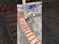 Creating a Crisp Curved Brick Edging by the Gate Post