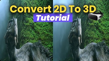 Best FREE 2D to 3D Converter | How to Convert Video to SBS 3D Video Without Losing Quality 2025