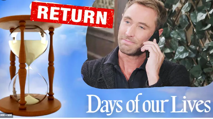 Days of our lives spoilers. Rex is back again, new...