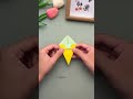 Origami Paper Basket Puppet | Child Craft For Kids
