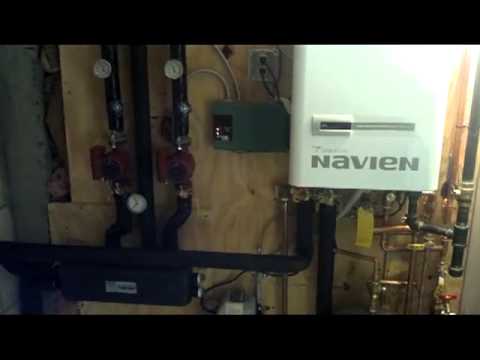 Navien CH -240 ASME Install - YouTube