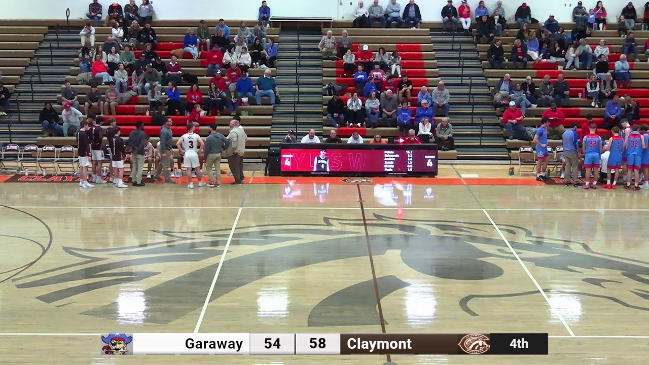 2026 Claymont Varsity Basketball vs Garaway