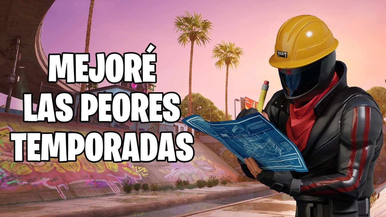 MEJORÉ las PEORES TEMPORADAS de FORTNITE