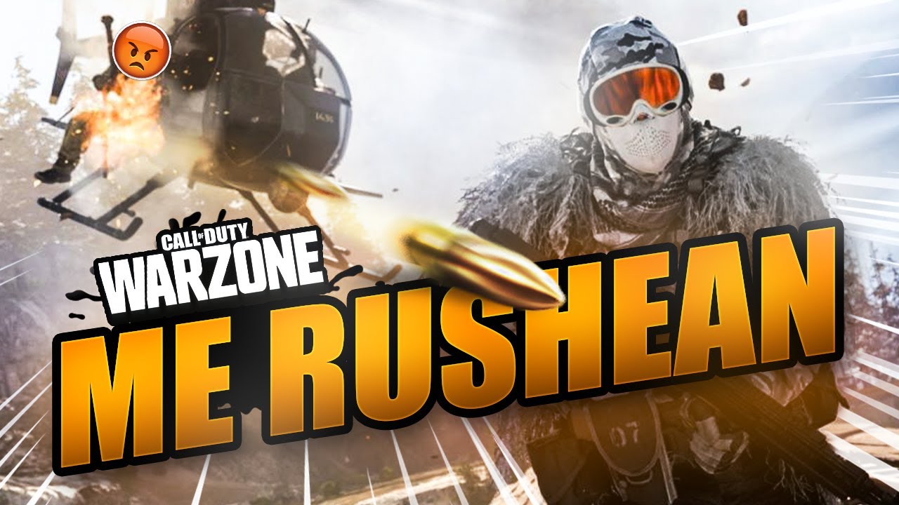 ME RUSHEAN CON UN HELICOPTERO - WARZONE - CALL OF DUTY - P0ME