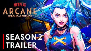 Arcane Season 2 | SEASON 2 PROMO TRAILER | Netflix | arcane season 2 trailer