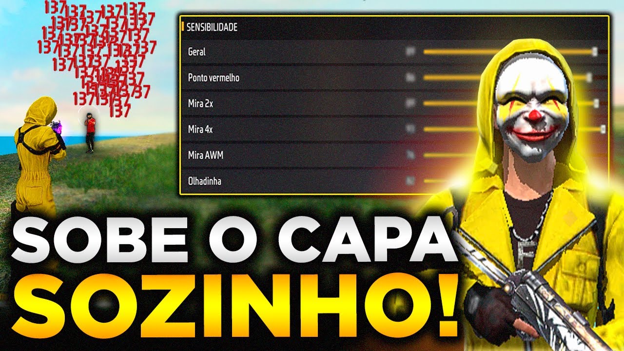 lembrando não dá ban, mas se abir pela opção abrir free fire no Sensi