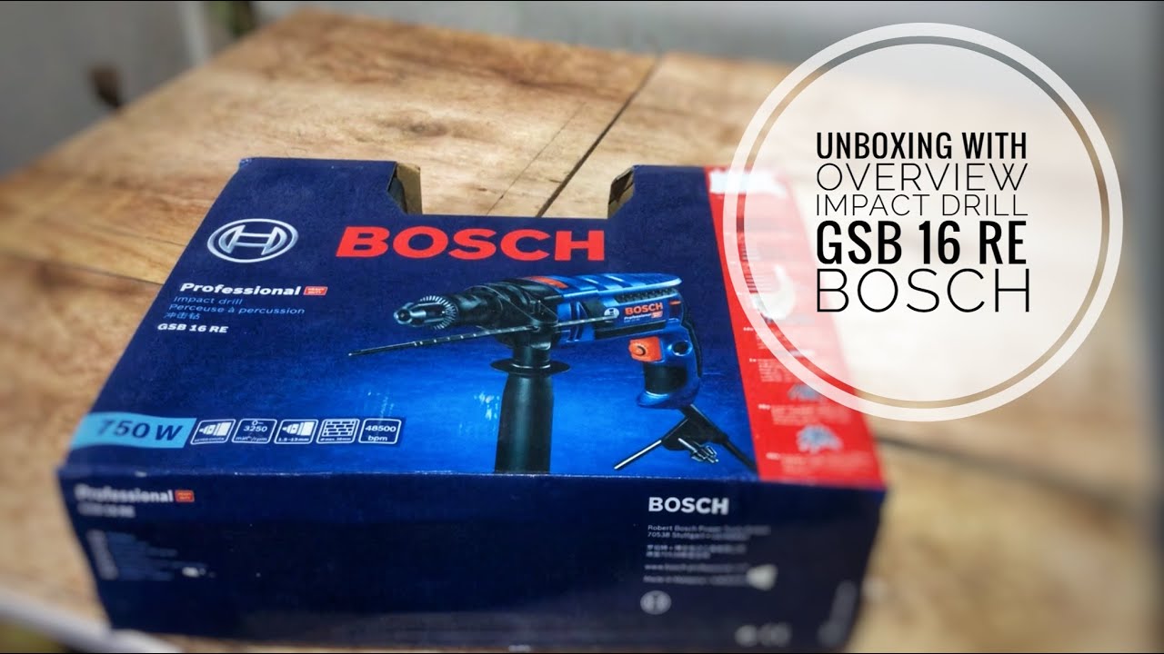 Perceuse à percussion Bosch Professional GSB 13 RE - 600 Watt