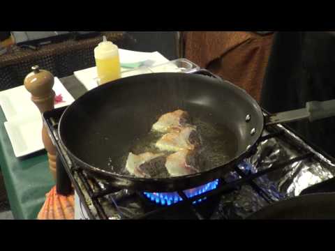 Cooking Tutorial LINGCOD,Chef Logan, Cooking up local LINGCOD