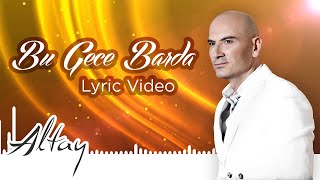 Altay - Bu Gece Barda | Lyric Video Resimi