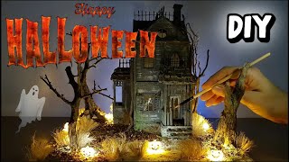 Gloomy haunted house. Halloween / DIY by DIY hobby 38,285 views 1 year ago 30 minutes