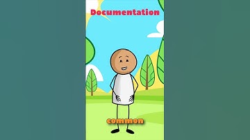 Programming analogies:-  Documentation| Sticky animation #viralvideo #animation #short