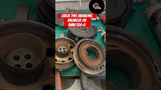 Harmonic balancer change on bmw 520D #primetechautomotive #bmw #bmw5series #trending
