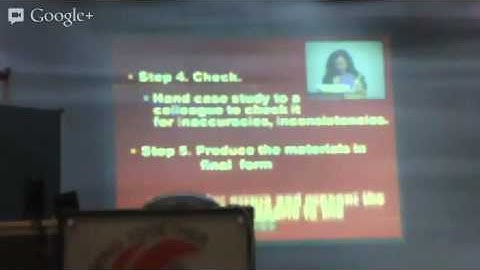 case studies, seminar brainstorming video