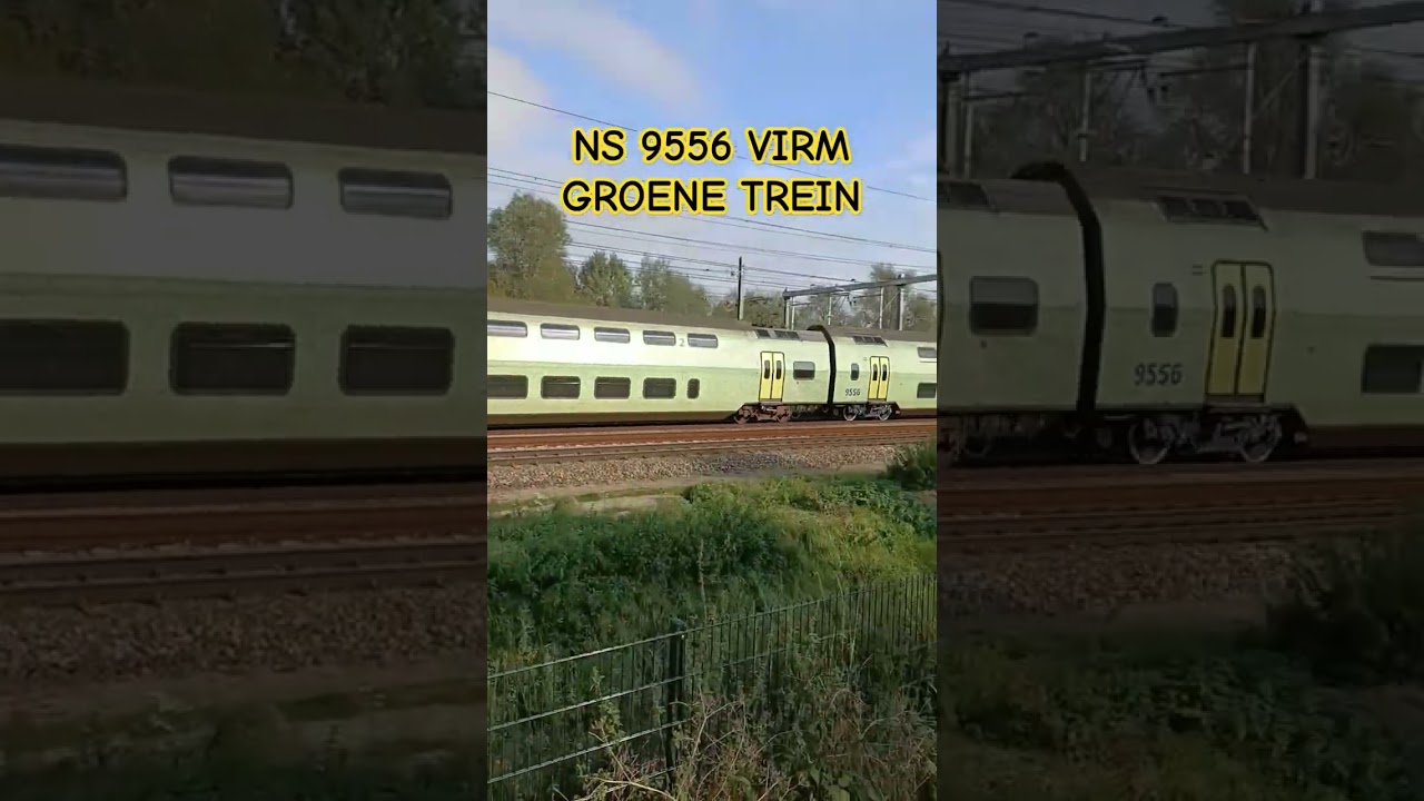 NS 9556 VIRM groene trein