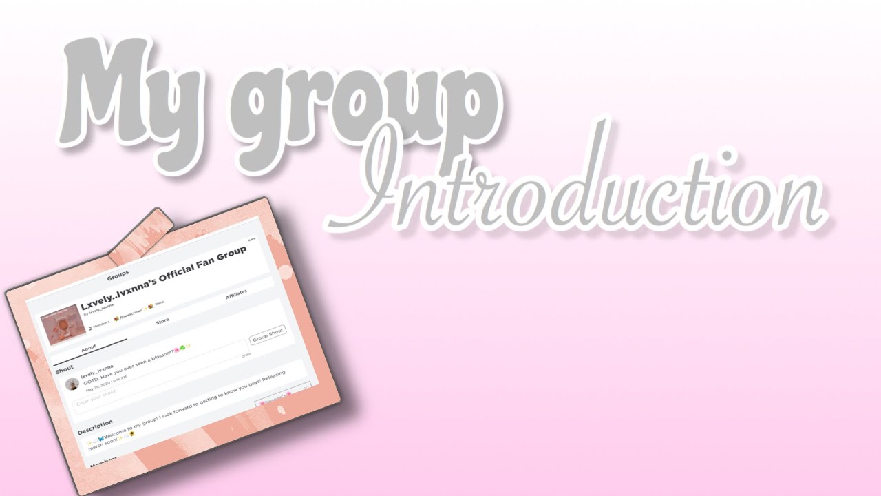 I made a group!// ROBLOX - YouTube