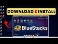 How to Download Bluestacks in Laptop &amp;  PC | Install Bluestacks On Windows 11 &amp; 10