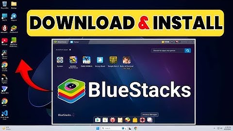 How to Download Bluestacks in Laptop &  PC | Install Bluestacks On Windows 11 & 10