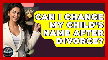 Can I Change My Child