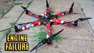Hexacopter Engine Failure