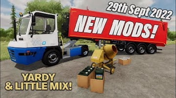 LIZARD YT193 YARDTRUCK, Ice Cream Production! 82Studio and MORE… FS22 | NEW MODS! (Review) PS5.