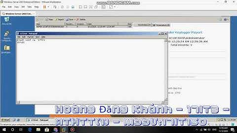 Bài 5. Sử dụng cơ bản KeyLogger - ATHTT(1)