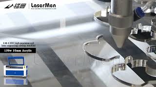 LaserMen LM-1390-1 High speed laser engraving cutting machine for nonmetals#lasercuttingmachine