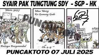 Syair hk Pak Tuntung Hongkong Hari Ini 7 Juli 2025