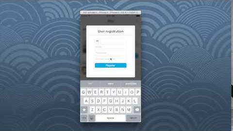Parse login/register, Facebook login demo